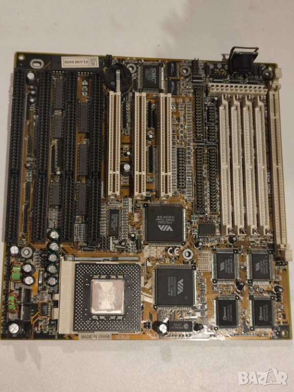 Части Ретро Компютърна платка с процесор intel Pentium 200, снимка 1