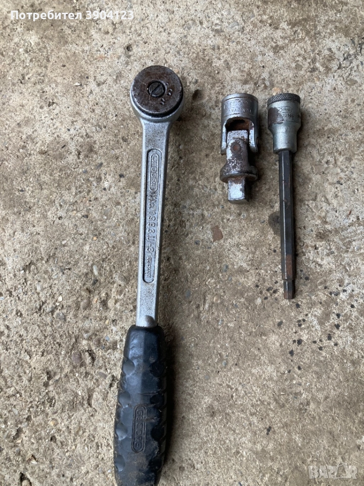 Тресчотка 3/4 Gedore, снимка 1