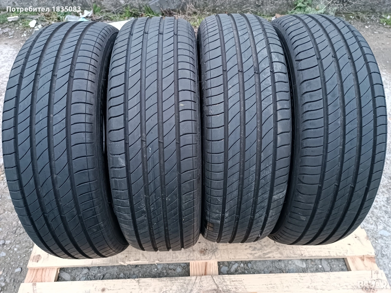 4бр. летни гуми 195/60/18 Michelin E-Primacy, снимка 1