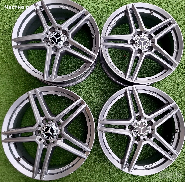 Продавам 4бр 17-ки джанти за Мерцедес А,Б класа , снимка 1