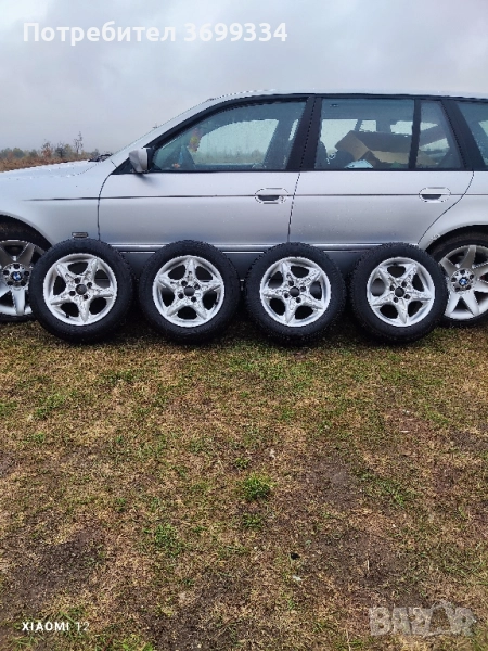 лети джанти 4х100 със хубави зимни гуми, снимка 1