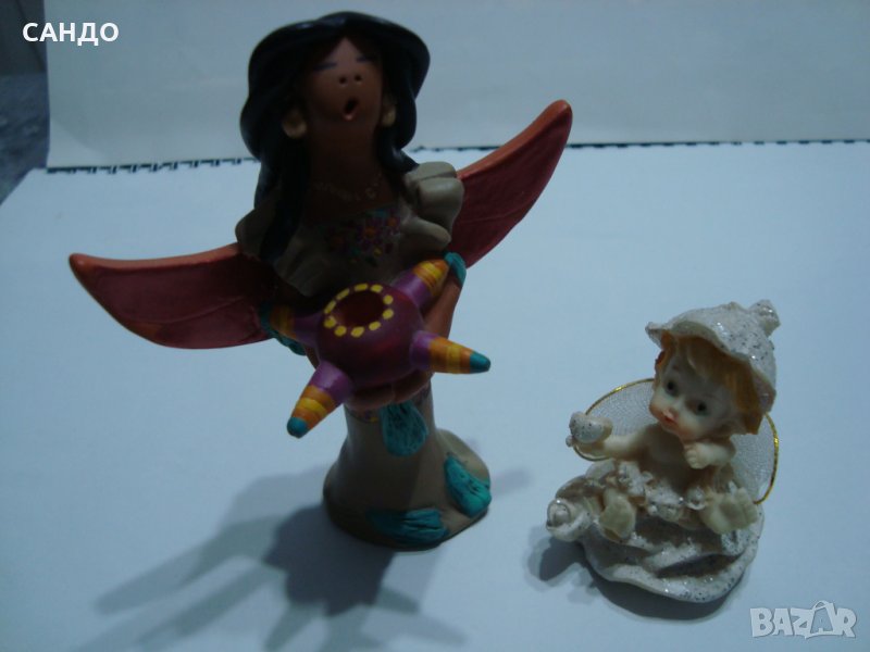 Скулптурни керамични фигури USA, снимка 1