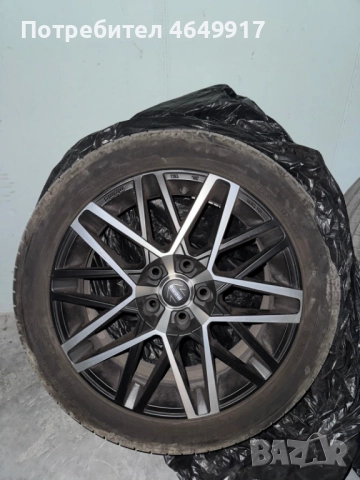 Джанти Momo 17” с летни гуми Goodyear Eagle F1 ASYMM 6 – използвани, снимка 7 - Гуми и джанти - 52399736