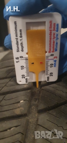 2 x BARUM Polaris 225/40 R18 зимни гуми, снимка 7 - Гуми и джанти - 52433225