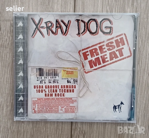X-Ray Dog ‎– Fresh Meat Издание 🇺🇸 USA 2002г-PROMO Състояние на диска:VG+ Състояние на кутията:NEA