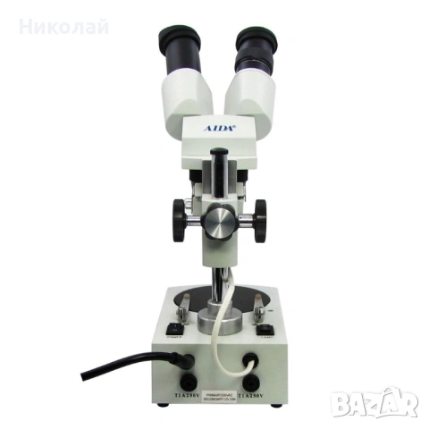 Бинокулярен микроскоп XTX-3C, снимка 2 - Ремонт на друга електроника - 53334098