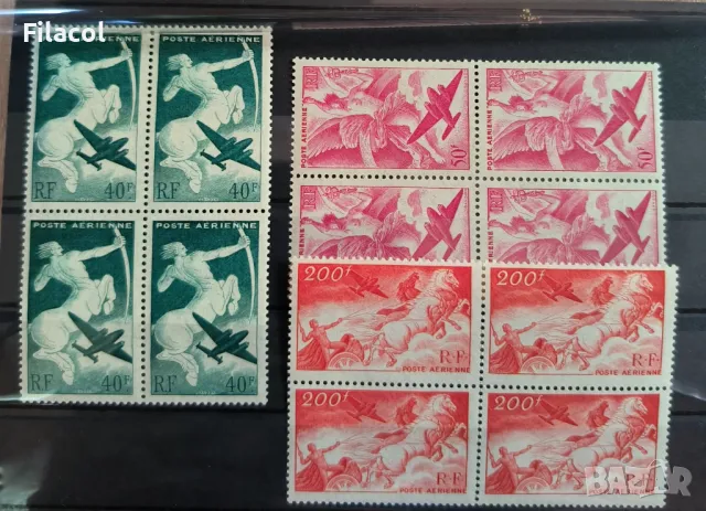Франция 1946  Въздушна поща карета MNH