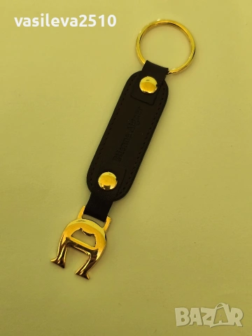 Etienne Aigner оригинален кожен ключодържател , снимка 3 - Други - 53892785