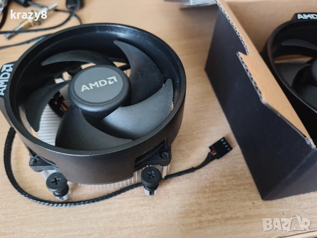 Охладители AMD Wraith Stealth АМ4 АМ5, нов и ползван AM4 AM5, снимка 3 - Други - 54291540