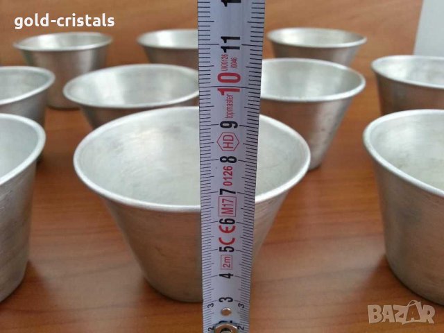 Алуминиеви чашки купички за крем карамел 