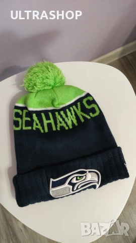 NFL Зимна шапка New Era Seattle Seahawks, снимка 6 - Шапки - 53280087