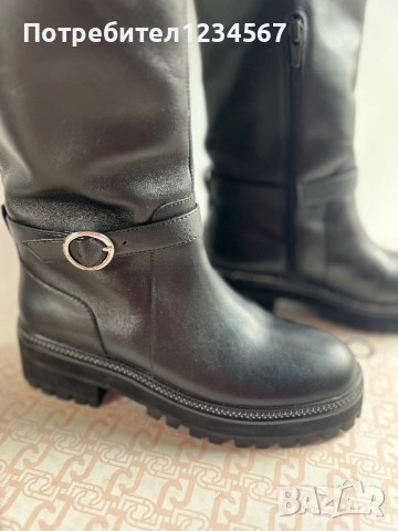 Нови ботуши Liu Jo 36 номер-естествена кожа, закупени за 1069.00лв , снимка 5 - Дамски ботуши - 50965691