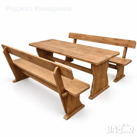 Баварски маси и пейки , снимка 2 - Градински мебели, декорация  - 49637174