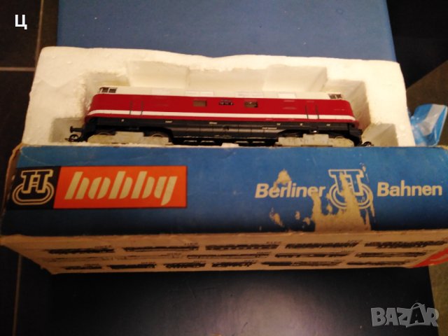ЖП моделизъм - Дизелов локомотив TT Berliner bahnhof 118-114 B -2522, снимка 1 - Колекции - 42788401