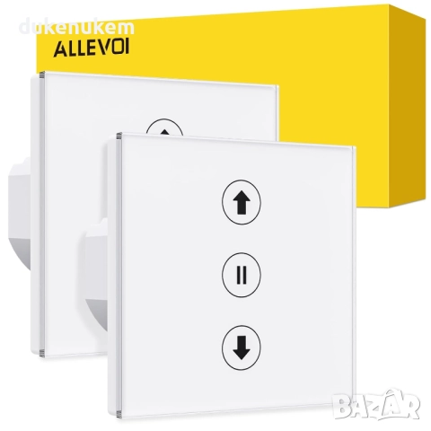 WiFi превключвател за ролетни щори, с таймер, 2 бр/к-кт