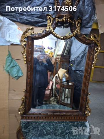 Конзола с огледало внос от Гърция , снимка 12 - Огледала - 52893361