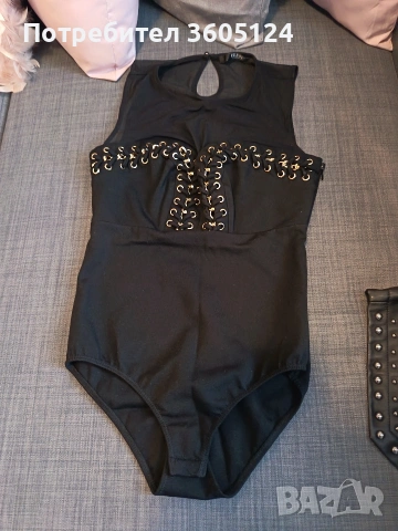 оригинално ново дамско боди GUESS, размер S, снимка 5 - Корсети, бюстиета, топове - 53069471