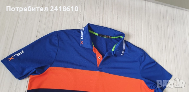 Ralph Lauren RLX  Colorblock Performance Mens Size XL  ОРИГИНАЛ! Мъжка Тениска