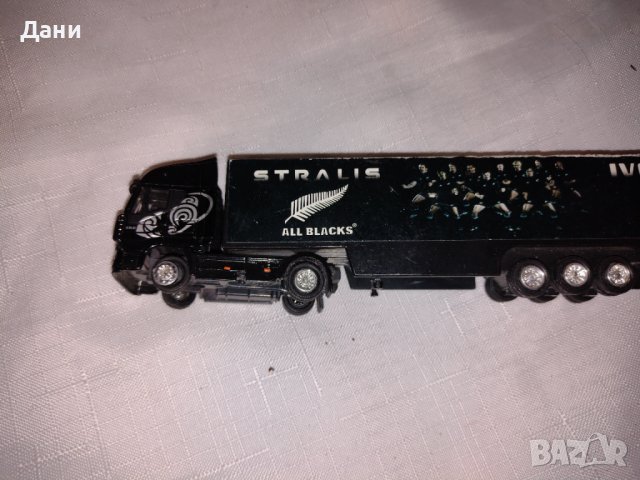 Камион - FIAT IVECO STRALIS "All Blacks" - 1/43 Eligor -- 1992 г, снимка 3 - Колекции - 37880876