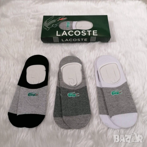 чорапи в кутия HERMES calvin klein lacoste tommy hilfiger, снимка 5 - Дамски чорапи - 51444608