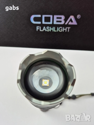 Супер мощен LED фенер COBA CB-G686,3000m, снимка 6 - Къмпинг осветление - 52478661