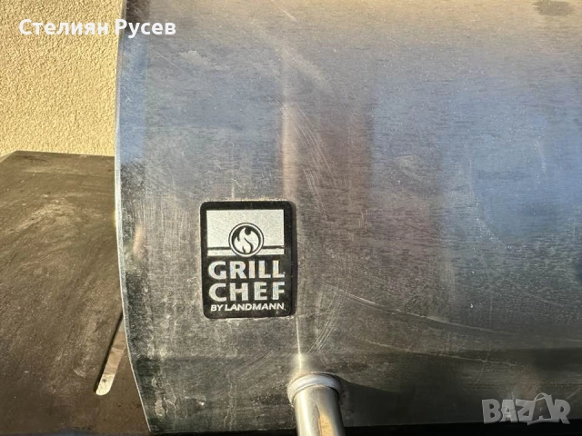 gas bbq Барбекю на газ GRILL CHEF, с 3 горелки Landmann газово барбекю  -цена 395 лв или 201.96евро , снимка 9 - Барбекюта - 52175303
