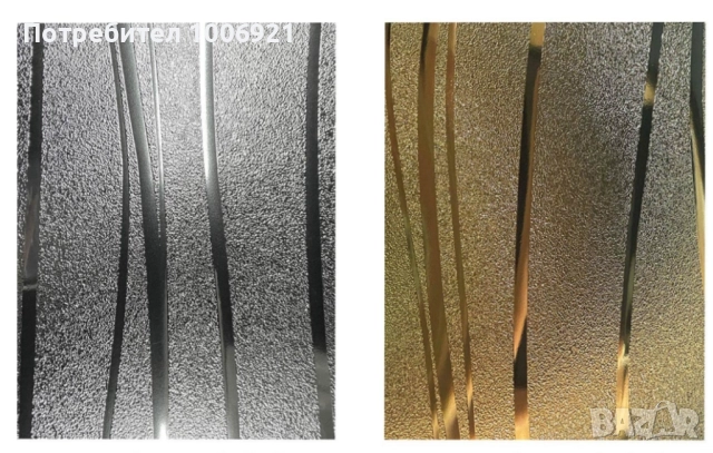 3D Стенни панели от бамбук с декор- имитация на злато, сребро, платина, графит, метал