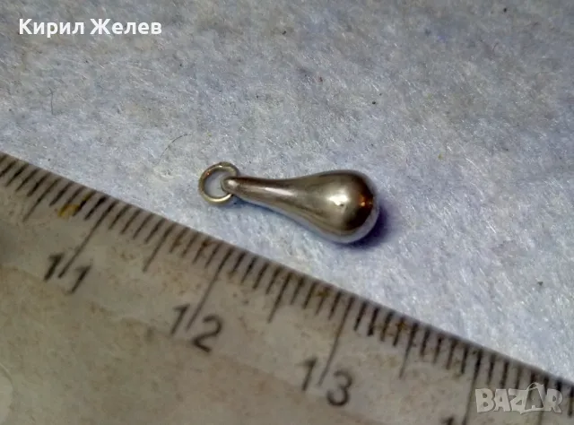 КАПКОВИДНА ПОСРЕБРЕНА АРТ ВИСУЛКА от БЛАГОРОДНА СТОМАНА с МАРКИРОВКА 925 За ПОСРЕБРЯВАНЕТО 49144, снимка 2 - Колиета, медальони, синджири - 48938362