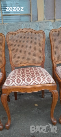 Столове барок-4бр.№048, снимка 4 - Столове - 52276053
