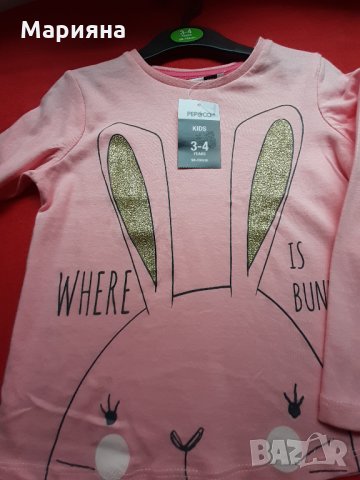 нова блуза за момиче 3-4 год., снимка 3 - Детски Блузи и туники - 29549269