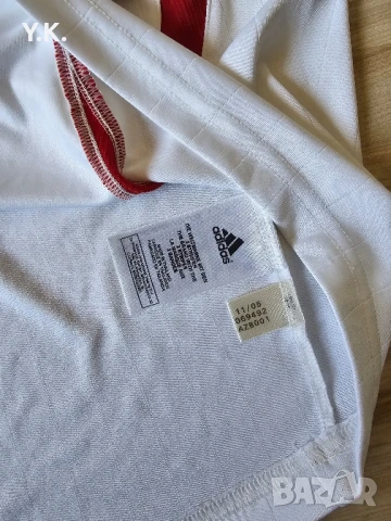 Оригинална мъжка тениска Adidas Formotion x Denmark National Football Team / Season 06 (Away), снимка 4 - Тениски - 50548359