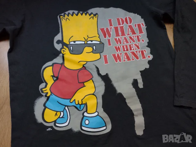 The Simpsons / Bart Simpson - мъжка блуза Симпсън, снимка 3 - Блузи - 47486864