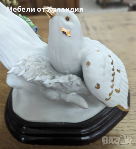 Порцеланова статуетка на птички, снимка 11 - Статуетки - 50999882