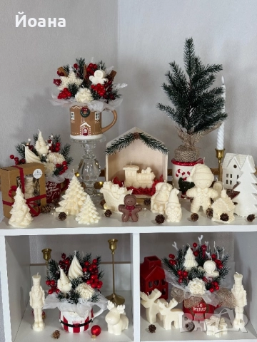 Букети от соеви свещи, снимка 7 - Декорация за дома - 52698463