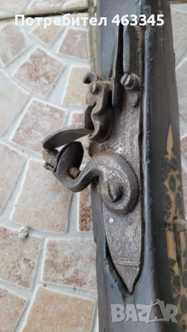 Пушка, кремъклийка, шишане, бойлия, снимка 7 - Антикварни и старинни предмети - 53305311