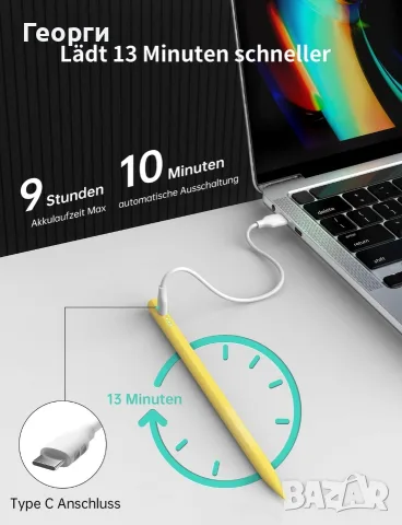 Стилус за Apple iPad, снимка 2 - Аксесоари за Apple - 56138006