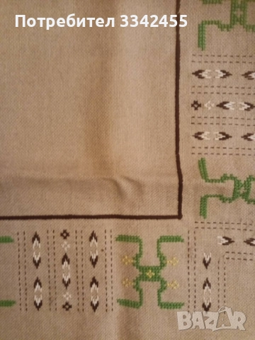 Ново каре на ленена панама, снимка 2 - Покривки за маси - 52874230