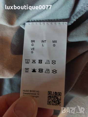 Чисто нова без етикет тениска Hugo Boss L, снимка 4 - Тениски - 51653503