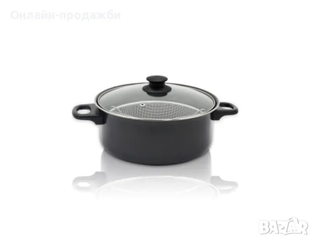 Тенджера с кошница, снимка 1