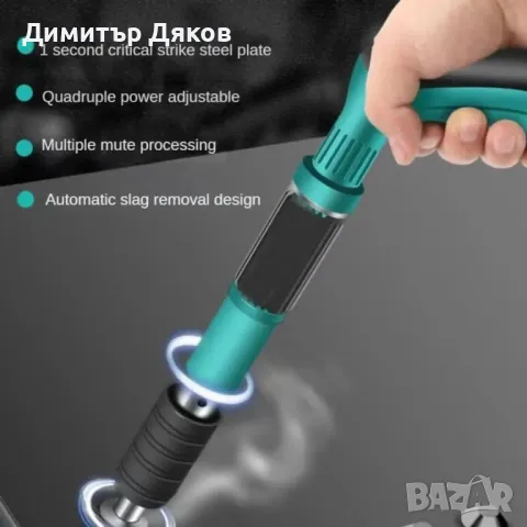 Ръчен пистолет за стоманени пирони пистолет за нитове инструмент за бетонна стена, снимка 8 - Други инструменти - 48266580