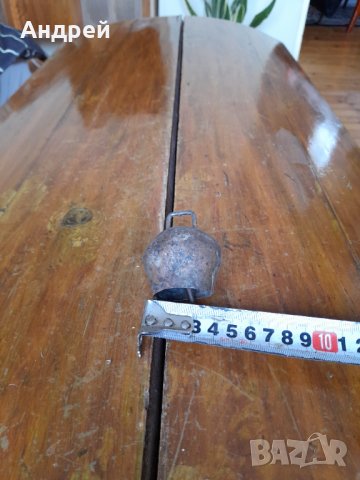 Стар звънец,хлопка,чан #7, снимка 5 - Други ценни предмети - 35525037