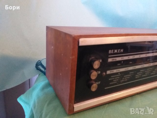 Радио ВЕЖЕН 1968г, снимка 5 - Радиокасетофони, транзистори - 31619101