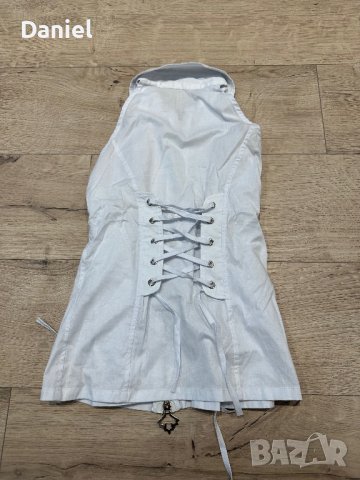 Бял топ, снимка 2 - Тениски - 44312893