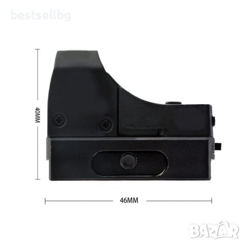 Малък червен и зелен лазерен мерник прицел за въздушна пишка пистолет, снимка 5 - Оборудване и аксесоари за оръжия - 42649545