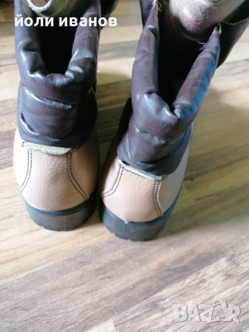 Кожени нови високи български обувки Младост 44 номер, снимка 9 - Мъжки боти - 40448268