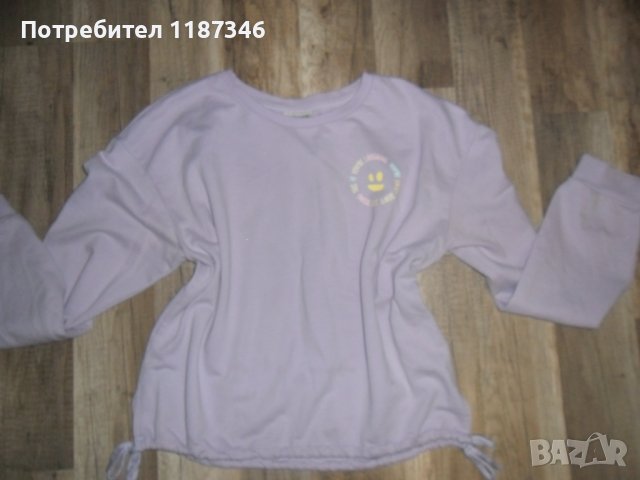 лилава блузка 11/12 год, снимка 1 - Детски Блузи и туники - 38967312