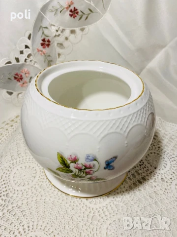 порцеланова кашпа , снимка 5 - Саксии и кашпи - 51280372