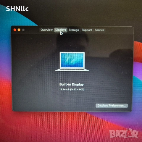 Лаптоп Macbook Air A1466 2014, снимка 7 - Лаптопи за работа - 53885152