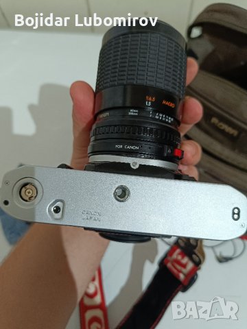 Canon AE1, снимка 10 - Фотоапарати - 42461203