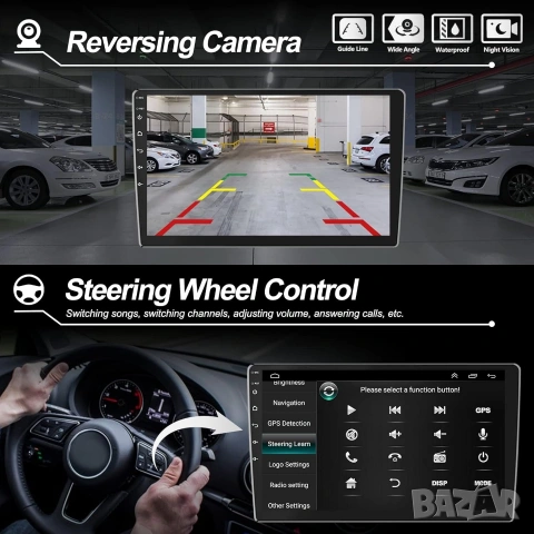 9" Мултимедия за BMW X3 E83 (2004-2012), Android 13, 4 core, 1+32Gb, снимка 3 - Аксесоари и консумативи - 53071752